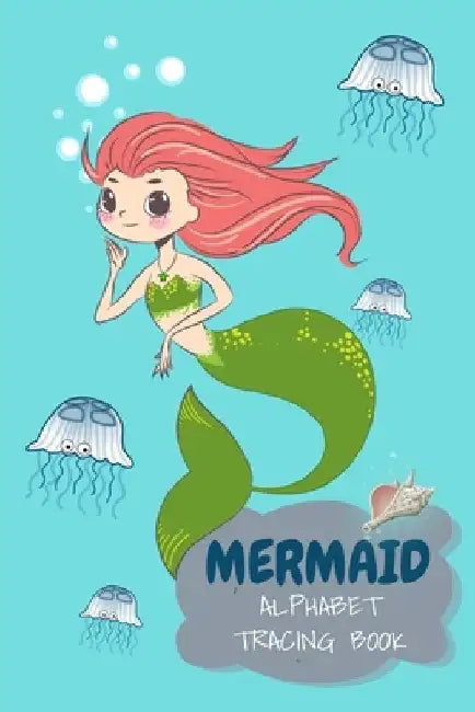 Mermaid Alphabet Tracing Book by Little Bear