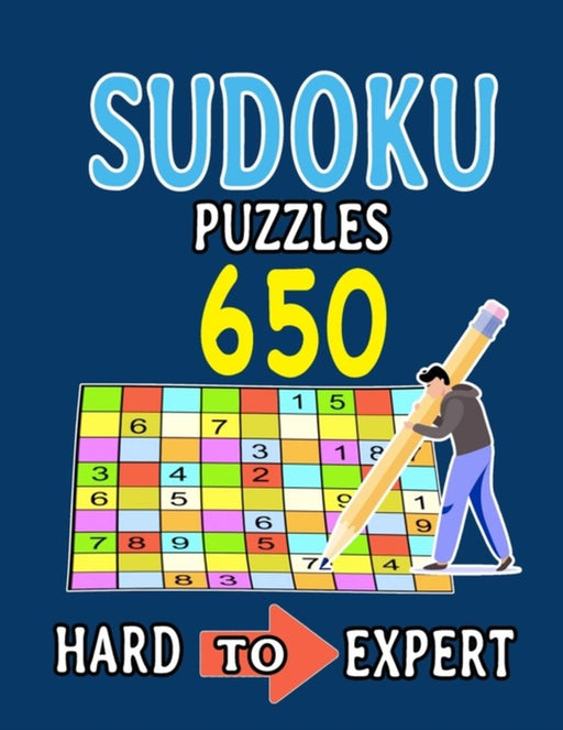 Sudoku 650 Puzzles Hard To Exp by Puzzles, Mood