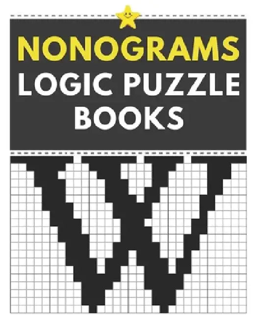 Nonograms logic Puzzle Books: hanjie puzzle book fun logic puzzles by Ilyas Books