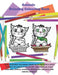 Animals - Relaxing Colouring Book - This adorable coloring book is filled with a wide variety of animals to color: Sea Animals, Farm Animals, Jungle A by Sebastian Mullan