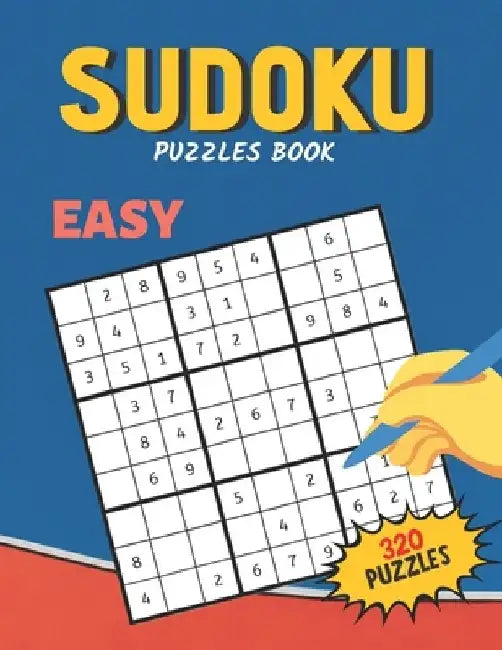 Sudoku Activity Book Easy 320 Puzzles: Fun and brain exercises for Adluts, Smart gifts for Women & Men by Mia Smith