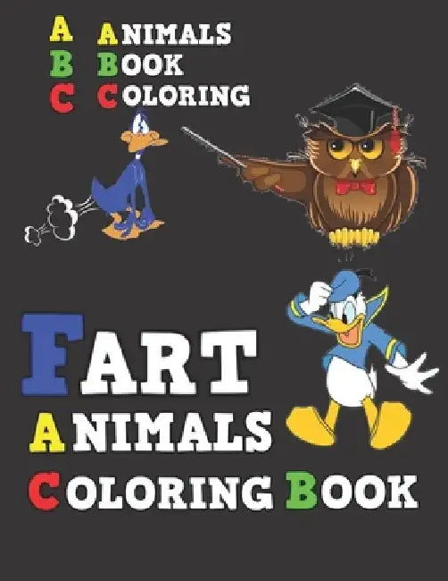 Fart Animals Coloring Book by T-M Gold