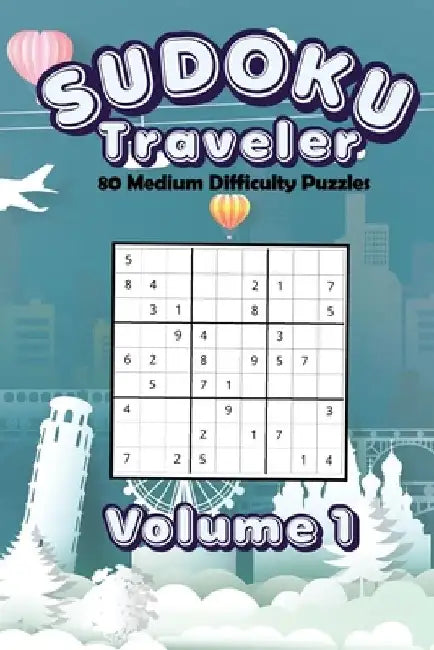 Sudoku Traveler: 80 Medium difficulty puzzles by Analog Softworks