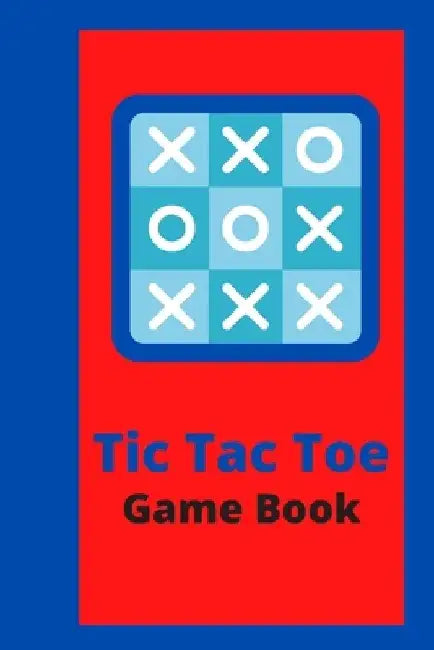 Tic Tac Toe Game Book by Plethora Prints 520