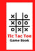Tic Tac Toe Game Book by Plethora Prints 520
