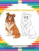 Beautiful Animals - This adorable coloring book is filled with a wide variety of animals to color: Sea Animals, Farm Animals, Jungle Animals, Woodland by Maria Warren