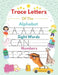 Trace Letters Of The Alphabet and Sight Words and Numbers: alphabet and numbers trace the letters with sight words, handwriting Practice workbook for by Era Publishing