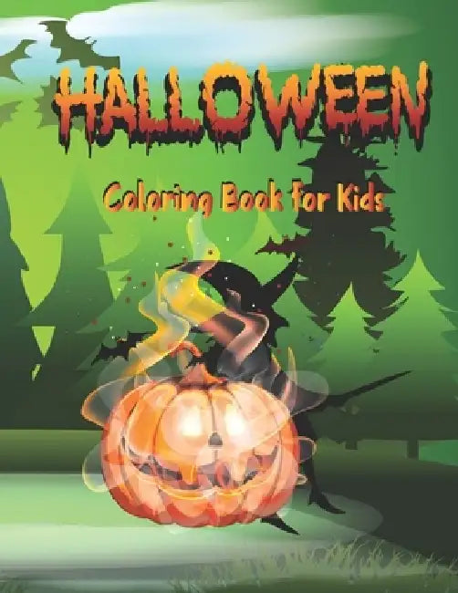 Halloween Coloring Book for kids: Awesome Happy Halloween Coloring Book for active children 50 cute design by Coloring Book Press