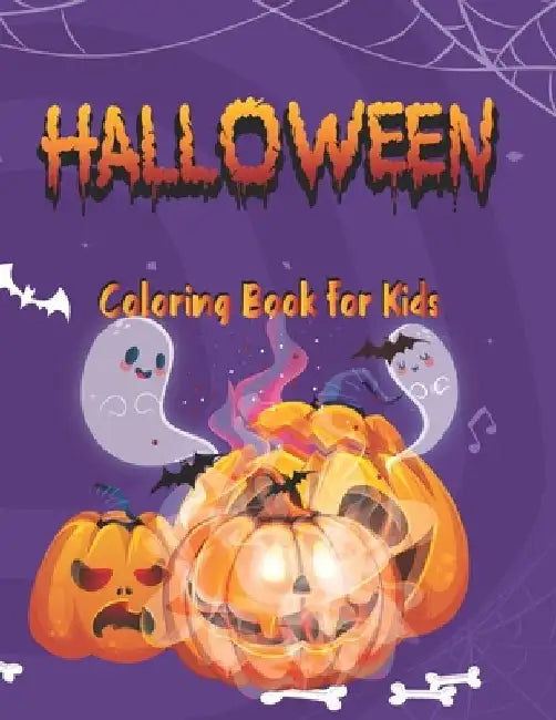 Halloween Coloring Book for kids: Halloween Coloring Book for Toddlers 2-4 by Coloring Book Press