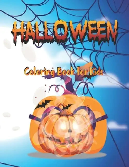 Halloween Coloring Book for kids: Halloween Coloring Book 50 cute coloring pages unique design 8.5 x 11 by Coloring Book Press