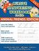 Cursive Handwriting Workbook For Kids (Animal Friends Edition): Learning Cursive from the beginning. 3 in 1. 100 pages of exercises with letters, word by Michael Weiler