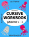 Beginner's Cursive Workbook Grades 2 - 5: Ocean and Underwater Themed Tracing and Handwriting Practice Book for Learning Script Writing by Kd Paulk