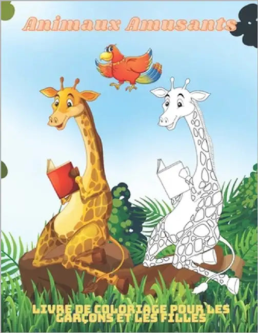 Animaux Amusants - Livre de coloriage pour les garçons et les filles: Coloriages Éducatifs Faciles Et Amusants D'animaux Pour Les Petits Enfants, Les by Renauld, Annie