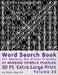 Word Search Book For Seniors: Pro Vision Friendly, 51 Missing Vowels Puzzles, 30 Pt. Extra Large Print, Vol. 22 by Mark English
