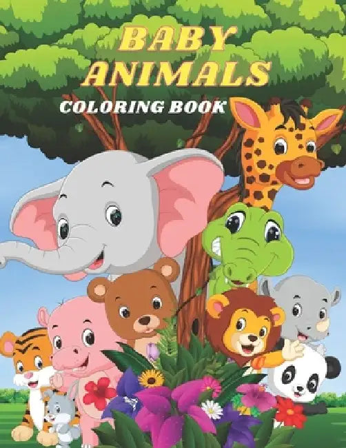 Baby Animals - Coloring Book by Faye Krige