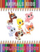 Animals Kids - Coloring Book by Faye Krige