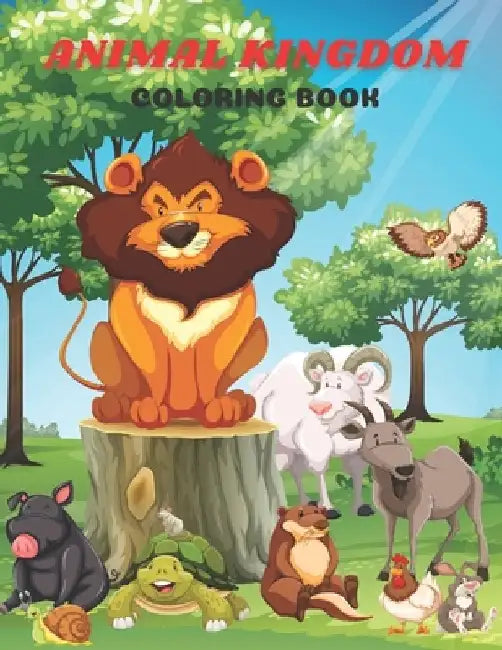 Animal Kingdom - Coloring Book by Alice Dunaway