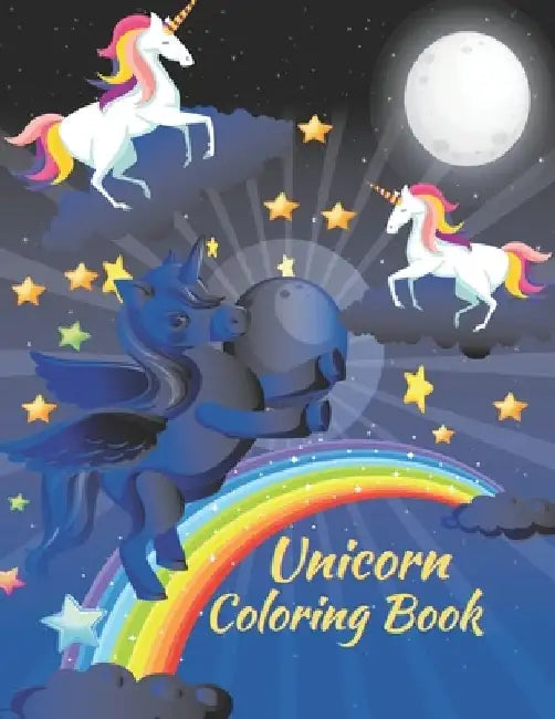 Unicorn Coloring Book: : Unicorn Coloring Book to write... new ideas, special moments, or daily art. by Jian Imam