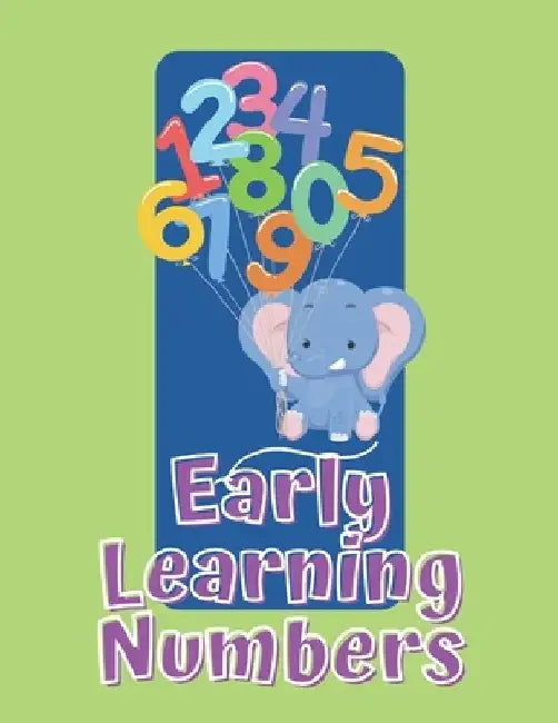 Early Learning Numbers: My Frist Number Tracing, Coloring Activity Book for Preschool and Kindergarten Kids. Counting from 1 to 10 workbook ma by Outside The Lines Publishing