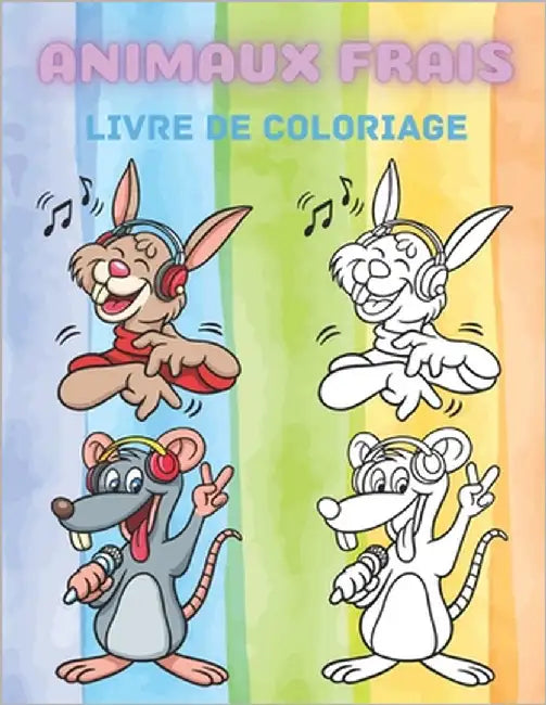 Animaux Frais - Livre de Coloriage by Thouin, Emma