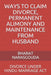 Ways to Claim Divorce, Permanent Alimony and Maintenance from Husband: Divorce Under Hindu Marriage by Narasgouda, Bharat