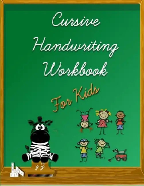 Cursive Handwriting Workbook For Kids: Cursive handwriting practice books for kids. Includes tracing letters, words and sentences. Provides jokes, fun by James Doulgeris