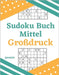 Sudoku Buch Mittel Großdruck: Sehr Groß Gedrucktes Rätselbuch Für Erwachsene Und Senioren by Puzzre