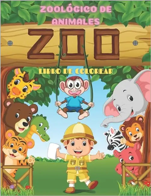 Zoológico de Animales - Libro de Colorear by Alonso, Gracia