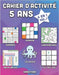 Cahier d'activité 5 ans: 6 en 1 - Sudoku, Mots mêlés, coloriage, labyrinthes, Jeux de logique et Morpion (Vol.1) by Vanstone
