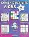 Cahier d'activité 6 ans: 6 en 1 - Sudoku, Mots mêlés, coloriage, labyrinthes, Jeux de logique et Morpion (Vol.1) by Vanstone