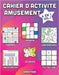 Cahier d'activité amusement: 6 en 1 - Sudoku, Mots mêlés, coloriage, labyrinthes, Jeux de logique et Morpion (Vol.1) by Vanstone