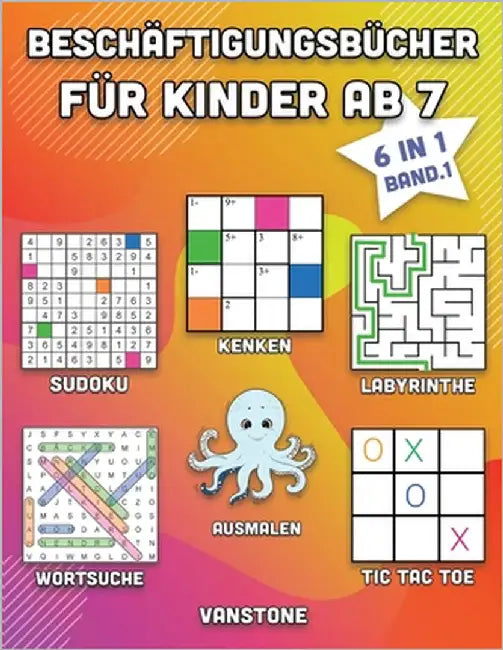 Beschäftigungsbücher für Kinder ab 7 by Vanstone