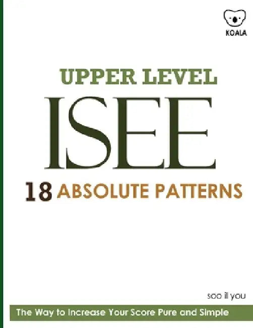 ISEE upper level by Soo Y