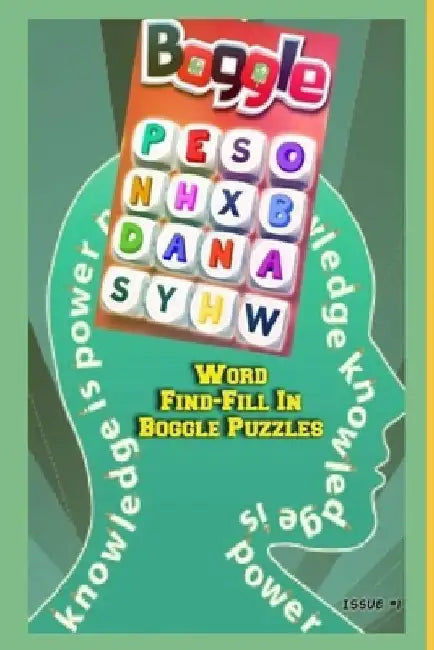 Word Find-Fill In Boggle Puzzles, Issue #1: This Classic Boggle Brain Book Is 6x9 Inches With 150 Puzzles by Abc Fun Time