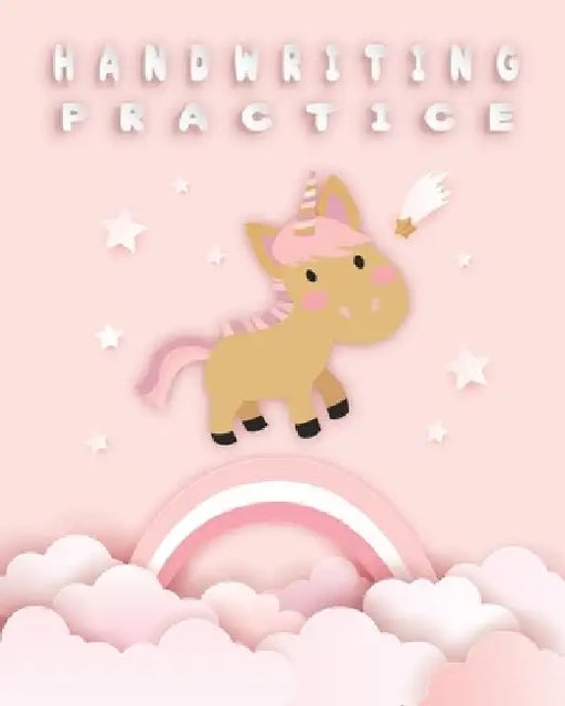 Preschool Handwriting Practice Book: Unicorn ABC Coloring and Handwriting Practice Book for Preschool, Kindergarten, and Grade 1 by Ava Valentine