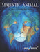 Majestic Animal: An Adult Coloring Book with Lions, Elephants, Owls, Horses, Dogs, Cats, and Many M by Rockets, Space
