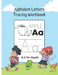 Alphabet Letters Tracing Workbook: A-Z Handwriting Practice, Letter Formation Practice Workbook. 8.5" x 11" by Moonbeams And Dreams