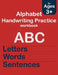 Alphabet Handwriting Practice workbook: ABC print handwriting book with fun coloring pages for Kids Ages 3-5 by Kaj Journals