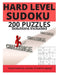 Hard Level SUDOKU: 200 Puzzles, Solutions Included by Kathy Heshelow