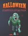 Halloween Zombie Coloring Book: Zombie Halloween Coloring Books for Kids, Boys, & Girls (Zombie Coloring Book) by Blue Blend
