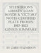 Steenerson's Liberty Loan Bonds & Victory Notes Certified Plate Proofs: 1917-1923 - Census Summary by Chris Steenerson