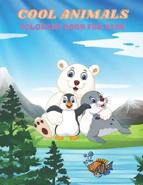 COOL ANIMALS - Coloring Book For Kids by Eliza Turco