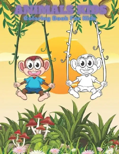 ANIMALS KIDS - Coloring Book For Kids by Eliza Turco