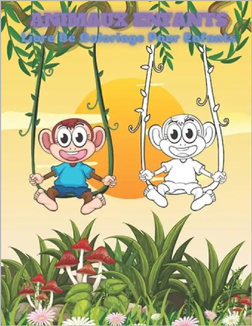 ANIMAUX ENFANTS - Livre De Coloriage Pour Enfants by Meril, Sophie