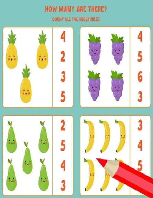 How Many Are There?: Preschool Workbook - Numbers 1-10 by Fatema Education Books