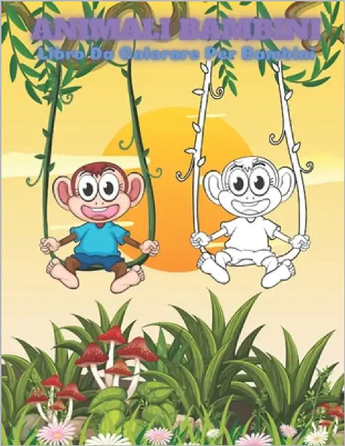 ANIMALI BAMBINI - Libro Da Colorare Per Bambini by Rocca, Francesca