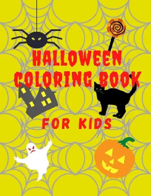 Halloween Coloring Book For Kids: Halloween Coloring Book/ 75 different drawings to color / For kids but also for interrested adults / 8,5 x 11 inches by Workgirl Publishing