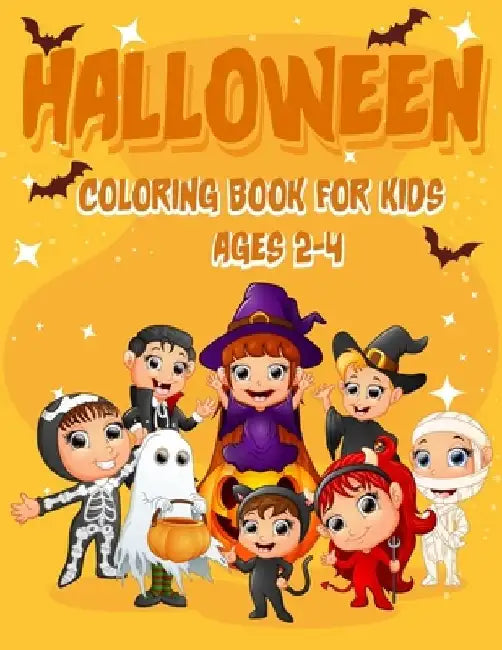 Halloween Coloring Book for Kids Ages 2-4: 50 Halloween Coloring Pages for Kids Ages 2-4, 4-8 (Halloween Gift for Kids) by Carissa Publication