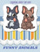 FUNNY ANIMALS - Coloring Book For Kids by Laura Kelly