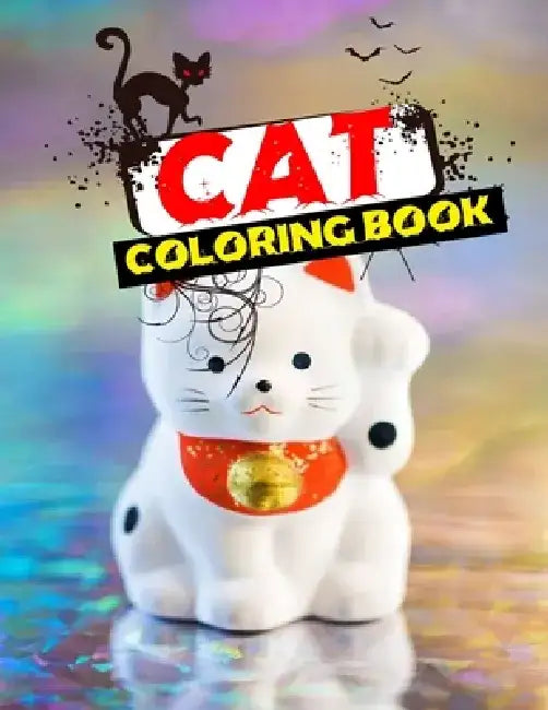 Cat Coloring Book: Adult Coloring Book for Cat Lovers by H@san F@him